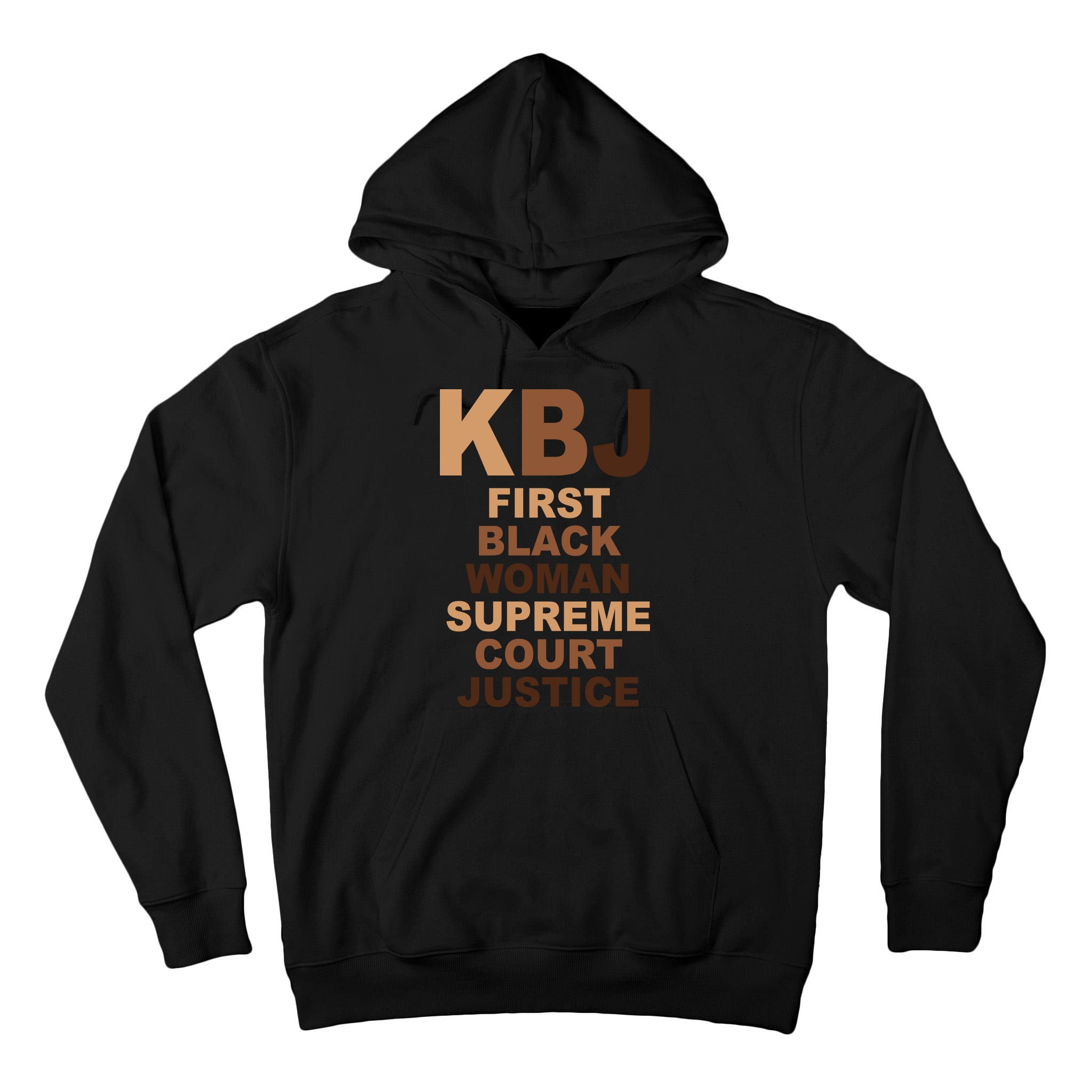 KBJ First Black Woman Supreme Court Justice Tall Hoodie