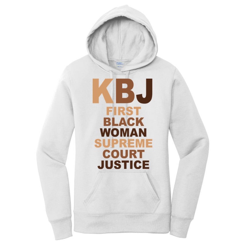KBJ First Black Woman Supreme Court Justice Women's Pullover Hoodie
