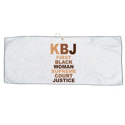 KBJ First Black Woman Supreme Court Justice Large Microfiber Waffle Golf Towel