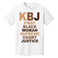 KBJ First Black Woman Supreme Court Justice Kids T-Shirt