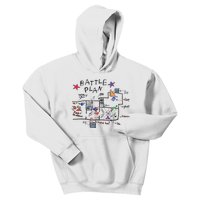 Kids Funny Battle Plan Christmas Home Hand Dawn Alone Xmas Kids Hoodie