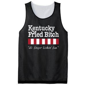 Kentucky Fried Bitch Its Finger Lickin Fun Mesh Reversible Basketball Jersey Tank