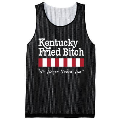 Kentucky Fried Bitch Its Finger Lickin Fun Mesh Reversible Basketball Jersey Tank