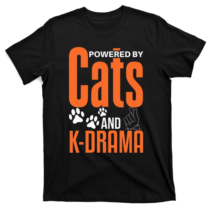 K-Drama Funny Cat Lover K-Pop Lover Korean Drama T-Shirt