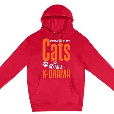 K-Drama Funny Cat Lover K-Pop Lover Korean Drama Premium Pullover Hoodie