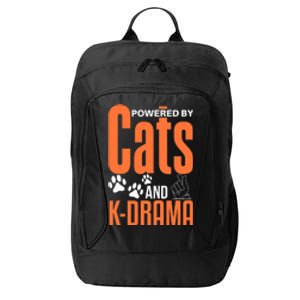 K-Drama Funny Cat Lover K-Pop Lover Korean Drama City Backpack