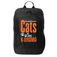 K-Drama Funny Cat Lover K-Pop Lover Korean Drama City Backpack