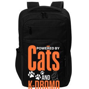 K-Drama Funny Cat Lover K-Pop Lover Korean Drama Impact Tech Backpack