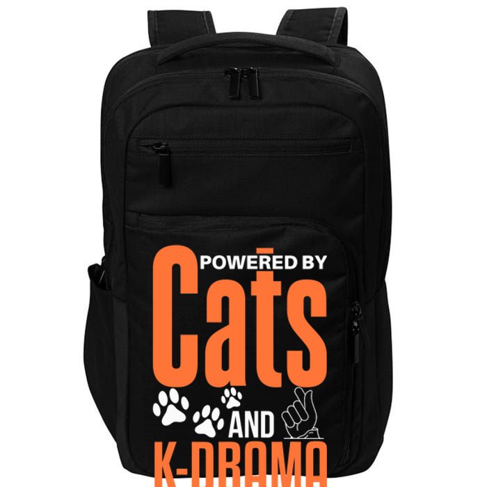 K-Drama Funny Cat Lover K-Pop Lover Korean Drama Impact Tech Backpack