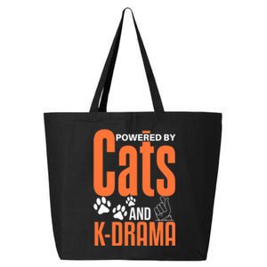 K-Drama Funny Cat Lover K-Pop Lover Korean Drama 25L Jumbo Tote