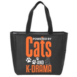 K-Drama Funny Cat Lover K-Pop Lover Korean Drama Zip Tote Bag