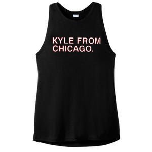 Kyle From Chicago Ladies PosiCharge Tri-Blend Wicking Tank