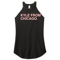 Kyle From Chicago For Men Women Women’s Perfect Tri Rocker Tank