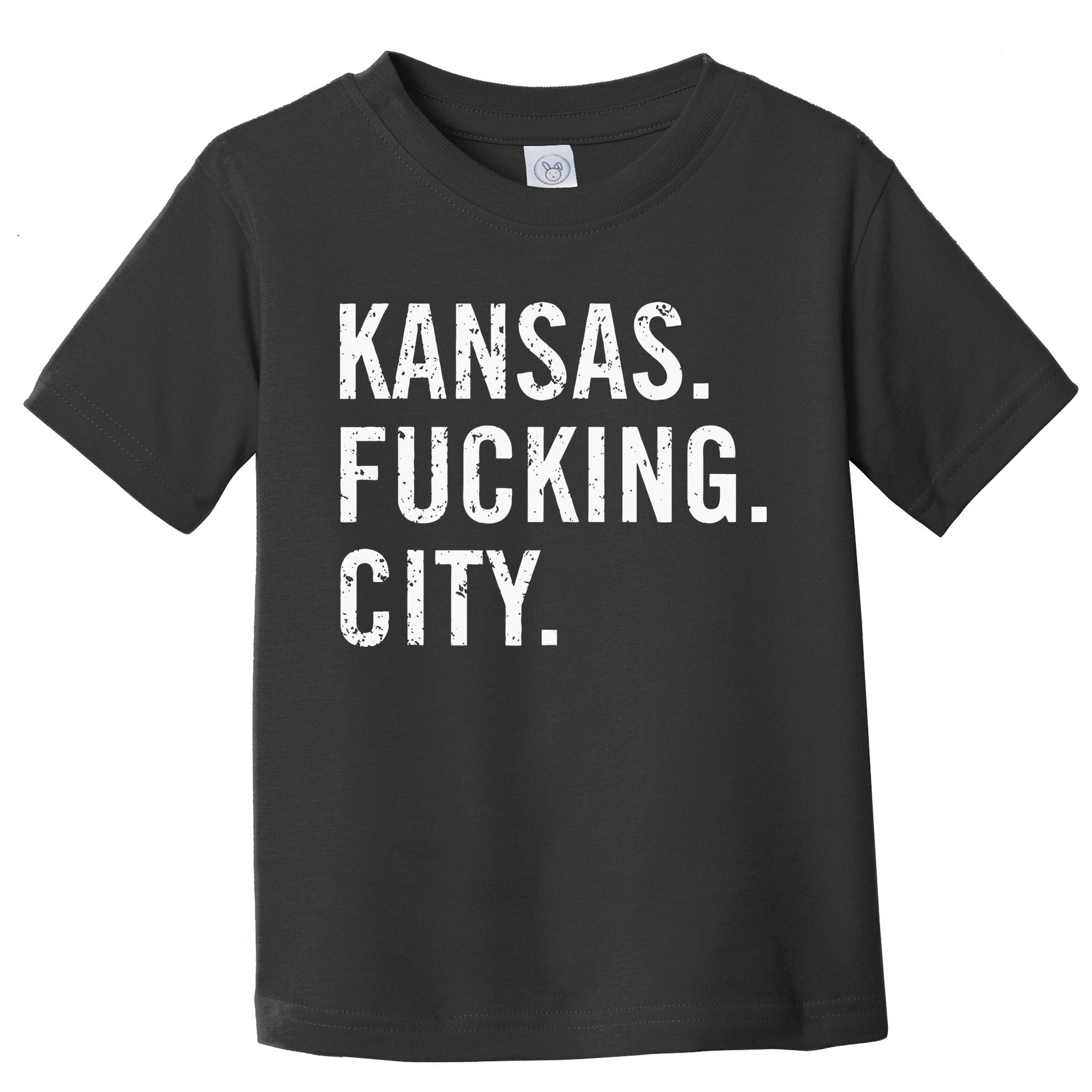 Kansas Fucking City Funny Kansas City Pride Gift Idea Toddler T-Shirt