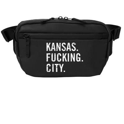 Kansas Fucking City Funny Kansas City Pride Gift Idea Crossbody Pack