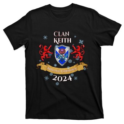 Keith Family Christmas 2024 Scottish Clan Long Sleeve T-Shirt