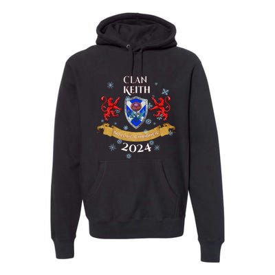 Keith Family Christmas 2024 Scottish Clan Long Sleeve Premium Hoodie