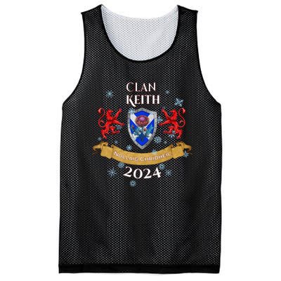 Keith Family Christmas 2024 Scottish Clan Long Sleeve Mesh Reversible Basketball Jersey Tank