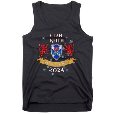 Keith Family Christmas 2024 Scottish Clan Long Sleeve Tank Top