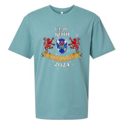 Keith Family Christmas 2024 Scottish Clan Long Sleeve Sueded Cloud Jersey T-Shirt