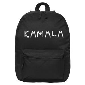 Kamala Funny Cat Ladies And Cat Guy 16 in Basic Backpack