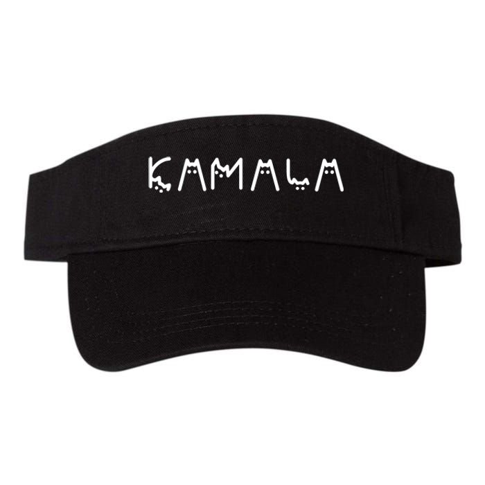 Kamala Funny Cat Ladies And Cat Guy Valucap Bio-Washed Visor