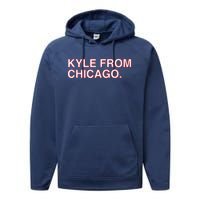 Kyle From Chicago Performance Fleece Hoodie