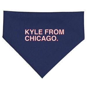 Kyle From Chicago USA-Made Doggie Bandana