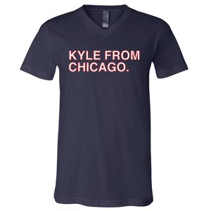 Kyle From Chicago V-Neck T-Shirt