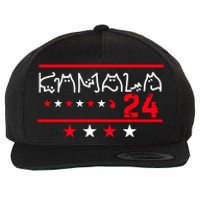 Kamala Funny Cat Ladies And Cat Wool Snapback Cap