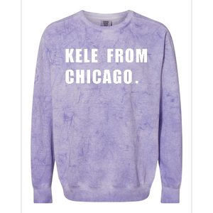 KELE FROM CHICAGO Colorblast Crewneck Sweatshirt