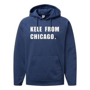 KELE FROM CHICAGO Performance Fleece Hoodie