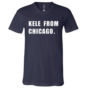 KELE FROM CHICAGO V-Neck T-Shirt