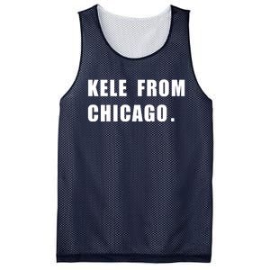 KELE FROM CHICAGO Mesh Reversible Basketball Jersey Tank