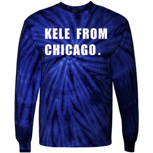 KELE FROM CHICAGO Tie-Dye Long Sleeve Shirt