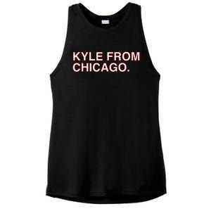 Kyle From Chicago Ladies PosiCharge Tri-Blend Wicking Tank