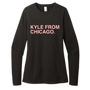 Kyle From Chicago Womens CVC Long Sleeve Shirt