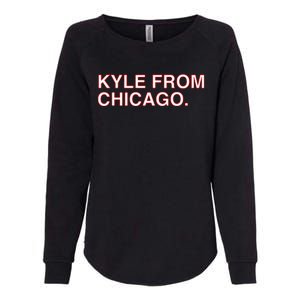 Kyle From Chicago Womens California Wash Sweatshirt