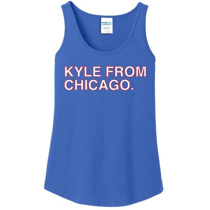 Kyle From Chicago Ladies Essential Tank