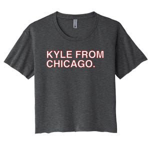 Kyle From Chicago Women's Crop Top Tee