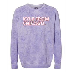 Kyle From Chicago Colorblast Crewneck Sweatshirt