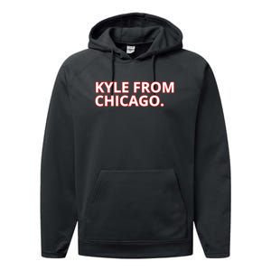 Kyle From Chicago Performance Fleece Hoodie