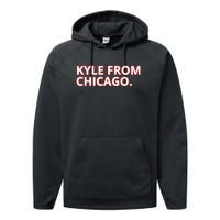 Kyle From Chicago Performance Fleece Hoodie