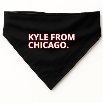 Kyle From Chicago USA-Made Doggie Bandana