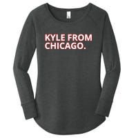 Kyle From Chicago Women's Perfect Tri Tunic Long Sleeve Shirt