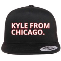 Kyle From Chicago Flat Bill Trucker Hat