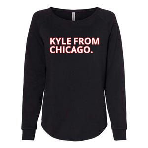 Kyle From Chicago Womens California Wash Sweatshirt