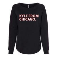 Kyle From Chicago Womens California Wash Sweatshirt