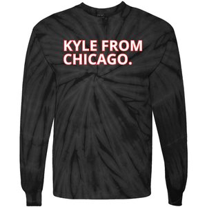 Kyle From Chicago Tie-Dye Long Sleeve Shirt