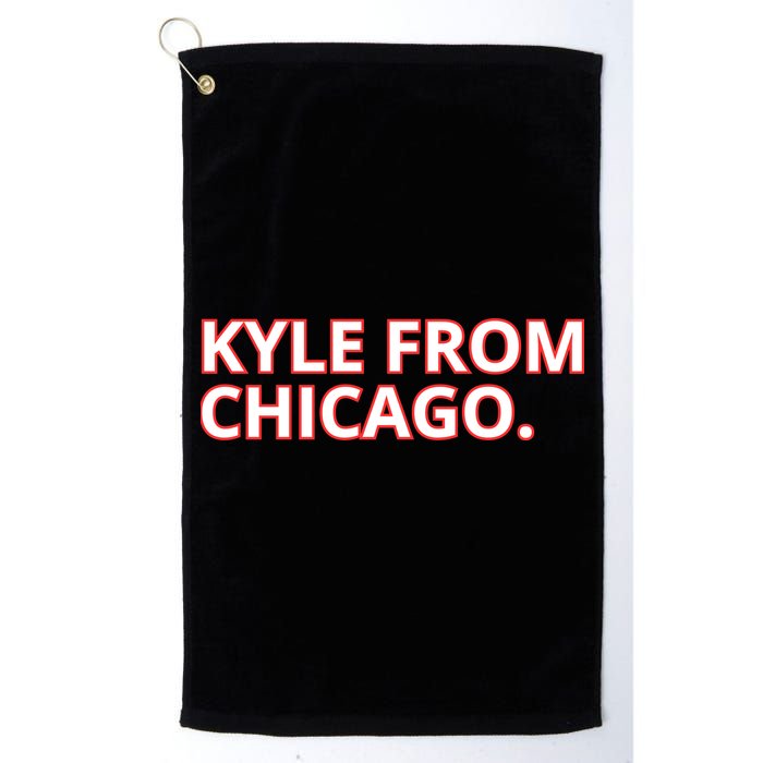 Kyle From Chicago Golf Towel